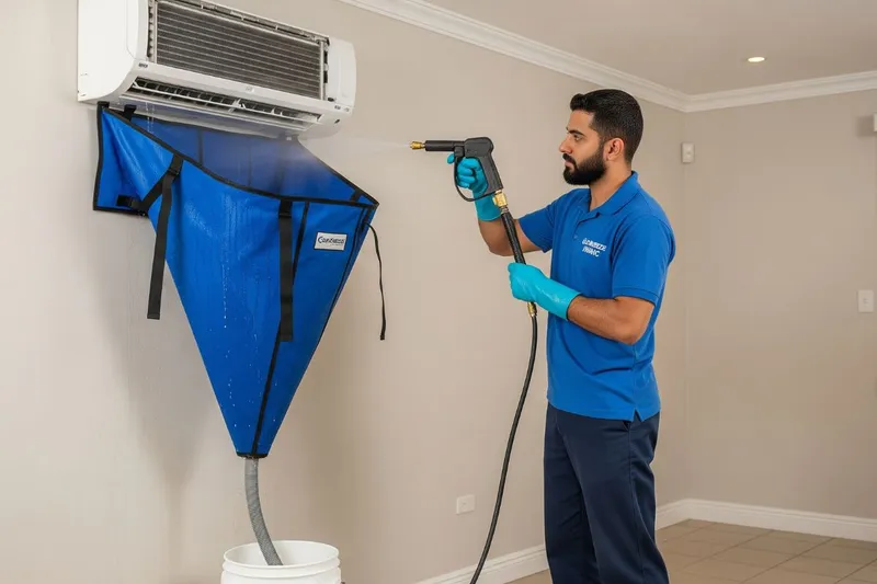 غسيل مكيفات السبليت في الرياض: متى ولماذا وكيف؟