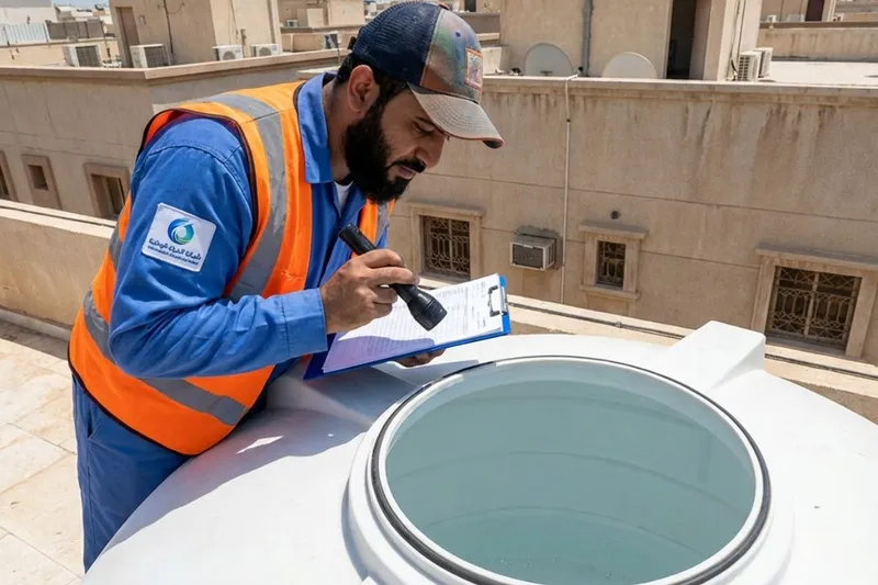أهمية تنظيف خزانات المياه في الرياض وكيفية القيام به